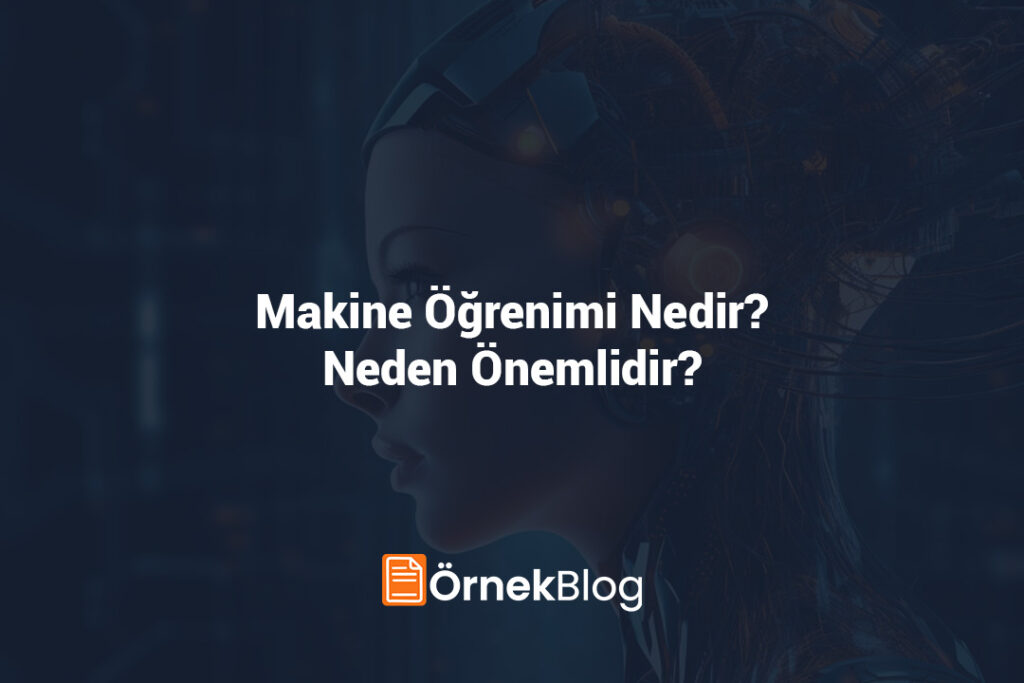 Makine Öğrenimi Nedir? Neden Önemlidir?