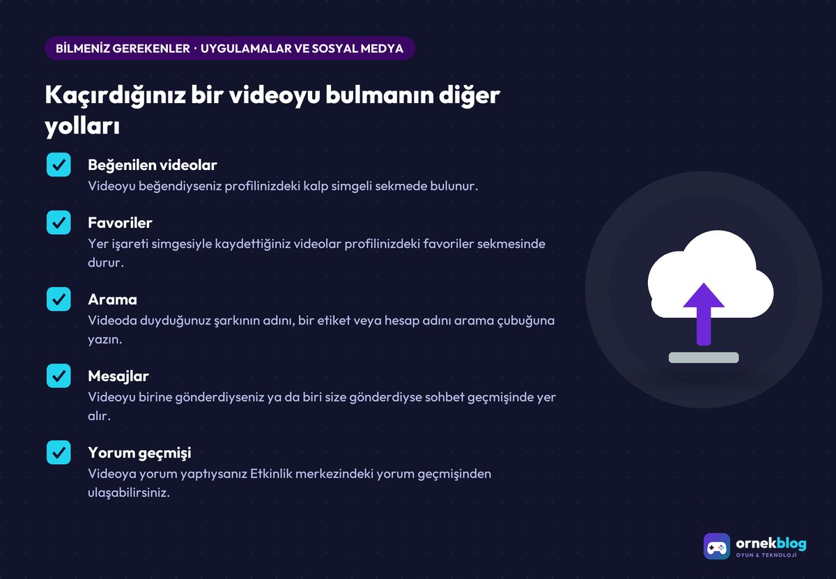 Kaçırdığınız bir videoyu bulmanın diğer yolları – özet görseli